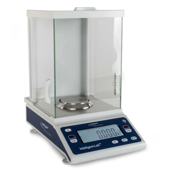 Intell-Lab 300 g, .001 g, Milligram Balance, Glass Draft Shield, RS232, External Calibration, Counting Balance PM-300